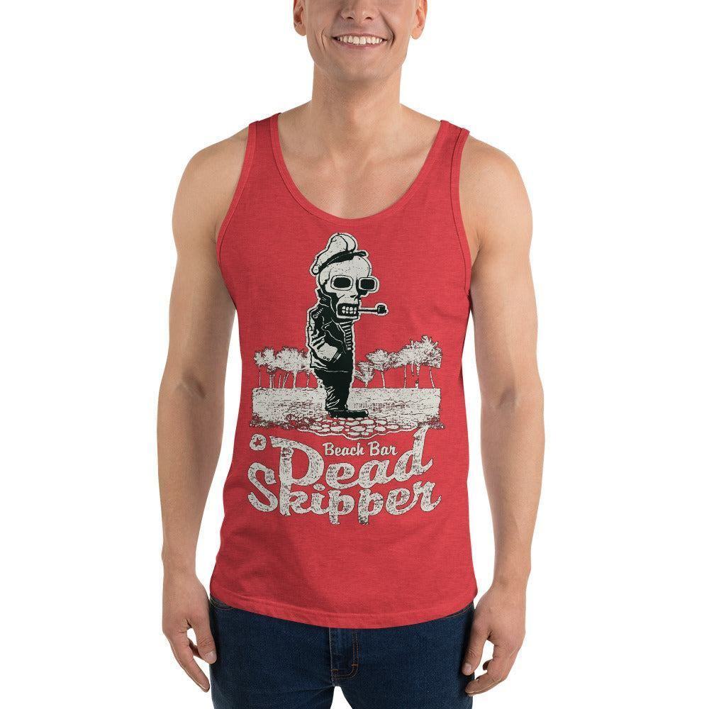 Dead Skipper Tank Top Tank Top 44.99 Aktivität, atmungsaktiv, Baumwolle, bequem, Bewegungsfreiheit, Blend, Damen, Dead, Design, Fitness, Fitnessstudio, Gy, Herren, hochwertige, körperbetonte, Materialien, Muskeln, Passform, Seitennähte, Skipper, Sport, Tank, Top, Tragegefühl, Training, Tri, Unisex, Viskose JLR Design