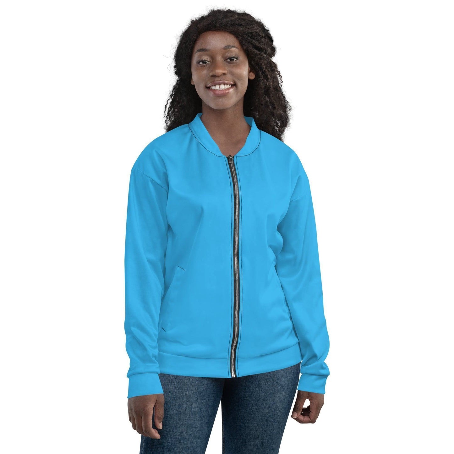 Deep Sky Blue Bomberjacke Bomberjacke 74.99 abgesetzte, Begleiter, Blau, Blue, Bomberjacke, casual, Damen, Deep, elastische, Fleece, Frau, gebürstetem, Have, Herren, Innenseite, Kleidungsstück, Mann, Must, Nackenband, Outfit, Passform, Polyester, praktisch, Reißverschluss, robustes, Silbener, Sky, stilvoll, Stoff, streetwear, Taille, Taschen, Unisex, vielseitiger, YKK, Überwendlichnähte JLR Design