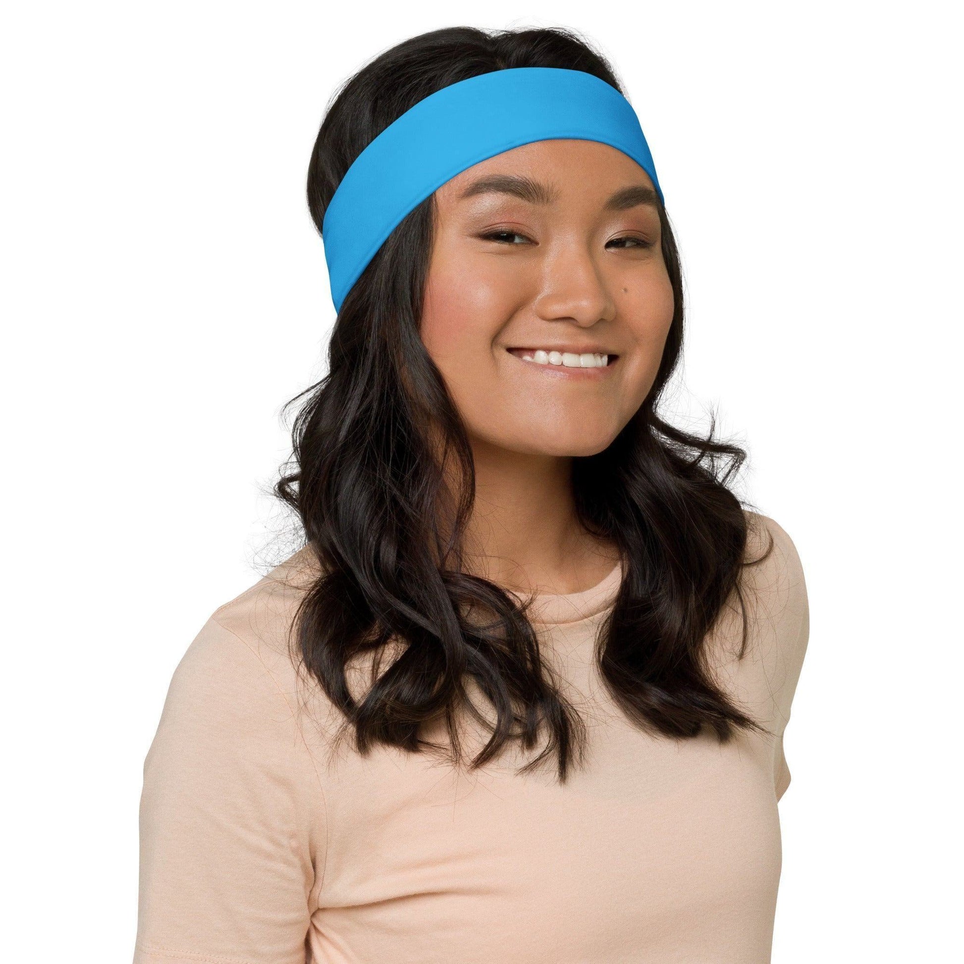 Deep Sky Blue Stirnband -- Deep Sky Blue Stirnband - M Stirnband | JLR Design