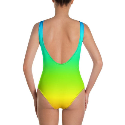 Einteiliger Rainbow Badeanzug mit Cheeky Passform -- Einteiliger Rainbow Badeanzug mit Cheeky Passform - undefined Badeanzug | JLR Design