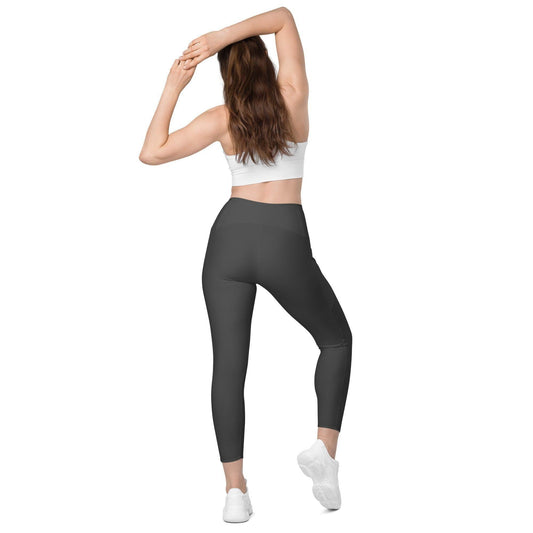 Eklipse Damen V-Bund Leggings mit Taschen V-Bund Leggings 59.99 1 Tasche auf jeder Seite, atmungsaktives Material, Damen, Design, einfarbig, Eklipse, Elastan, Fashion, grau, grey, Hoch tailliert, hoher Tragekomfort, Komfort, Mode, OEKOTEX100, Outfit, Polyester, schmeichelhafter Schnitt, Style, UPF50, V-Bund Leggings JLR Design