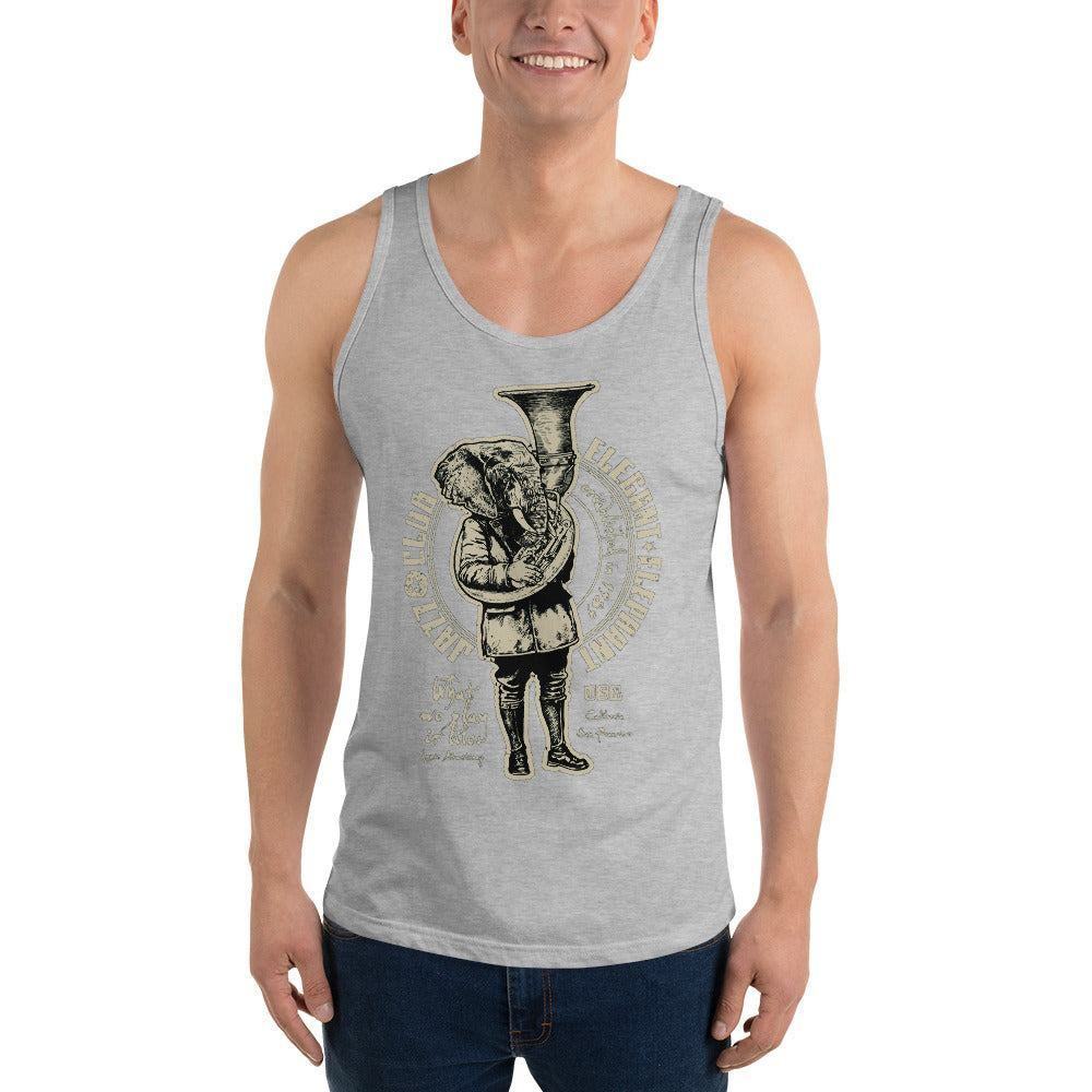 Elegant Elephant Herren Tank Top Tank Top 44.99 Aktivität, atmungsaktiv, Baumwolle, bequem, Bewegungsfreiheit, Blend, Club, Damen, Design, Elegant, Elephant, Fitness, Fitnessstudio, Gy, Herren, hochwertige, Jazz, körperbetonte, Materialien, Muskeln, Passform, Seitennähte, Sport, Tank, Top, Tragegefühl, Training, Tri, Unisex, Viskose JLR Design