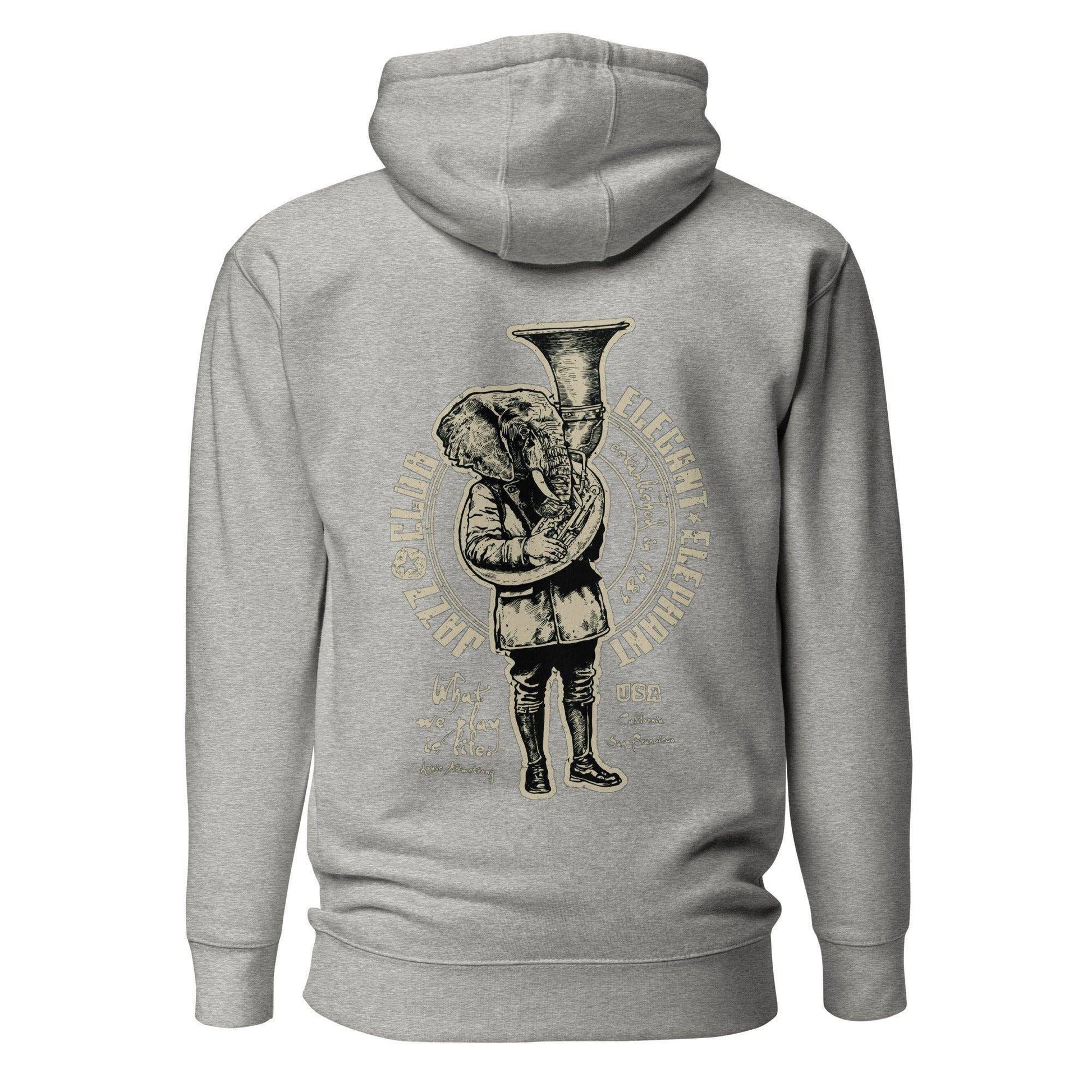 elegant-elephant-hoodie-hoodie-jlr-design-82547 - JLR Design