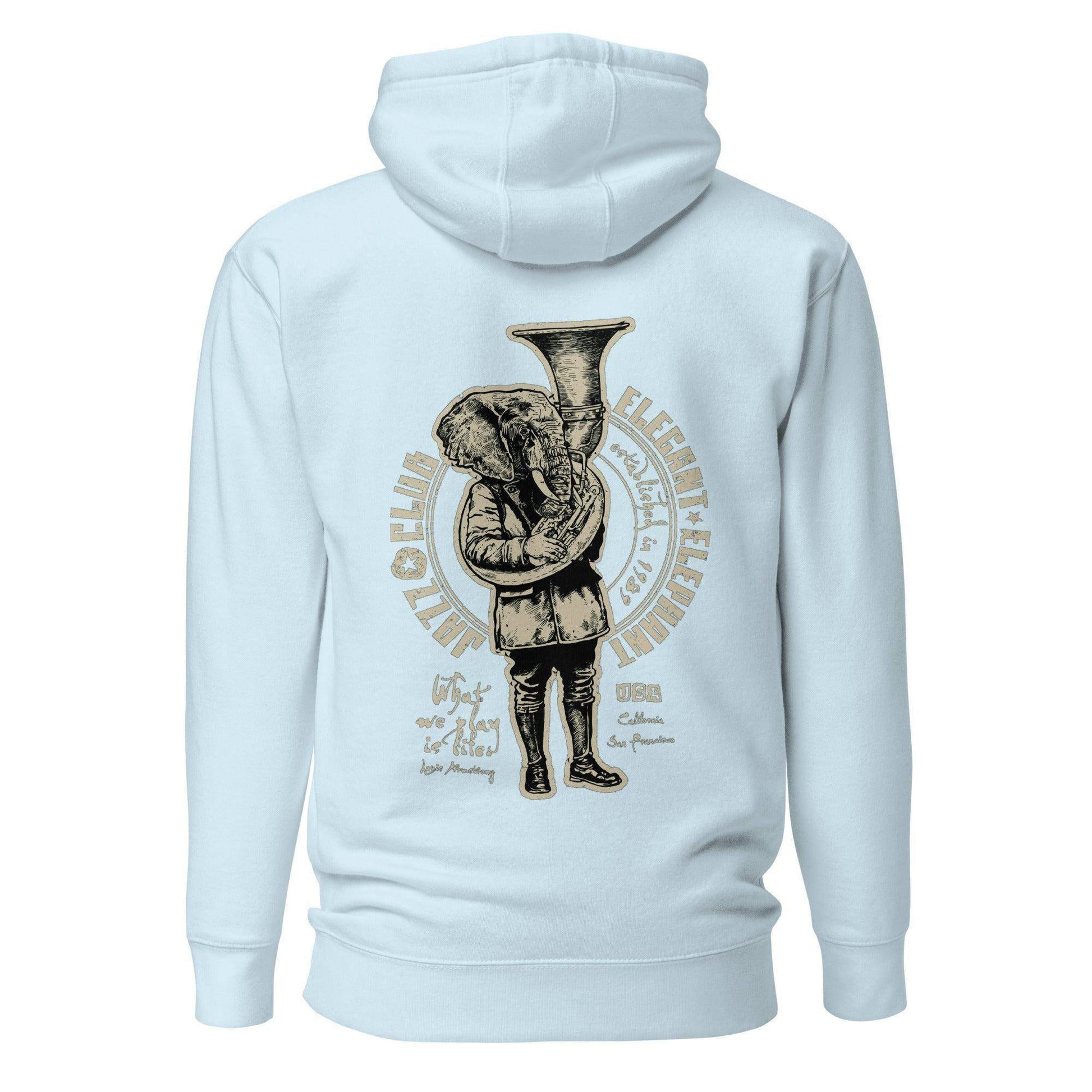 elegant-elephant-hoodie-hoodie-jlr-design-40355 - JLR Design