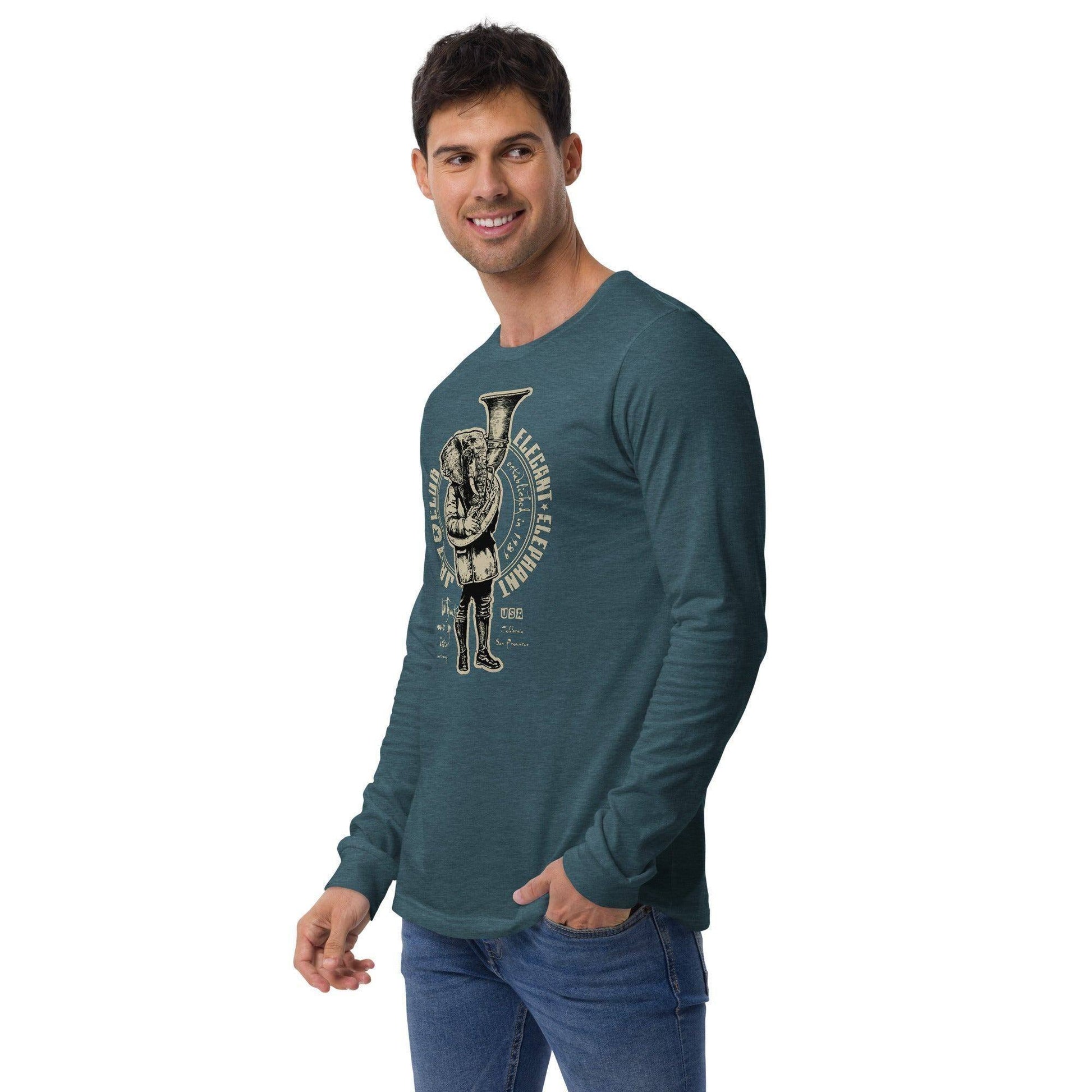 Elegant Elephant Langarmshirt Langarmshirt JLR Design