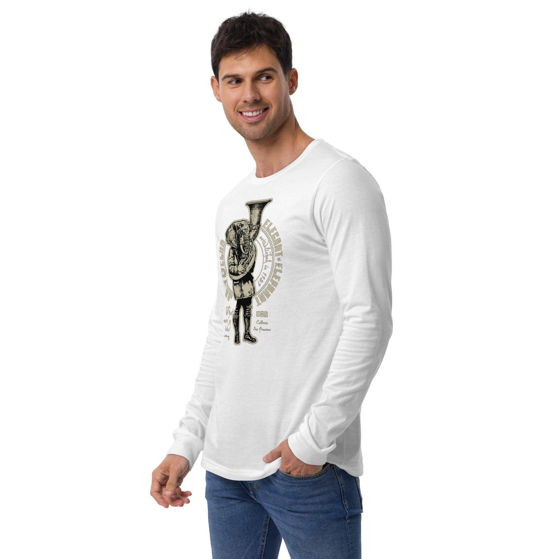Elegant Elephant Langarmshirt Langarmshirt JLR Design