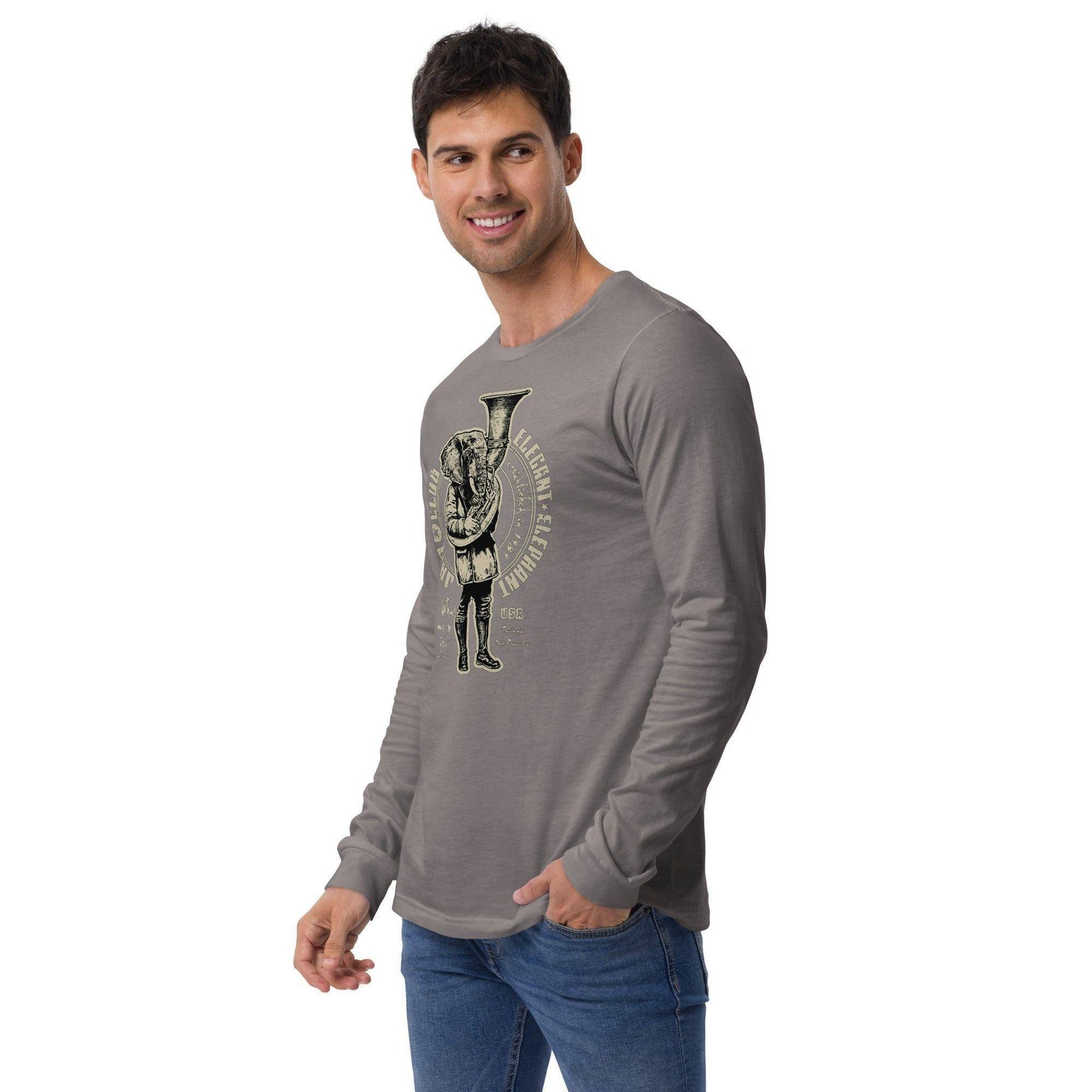 Elegant Elephant Langarmshirt Langarmshirt JLR Design
