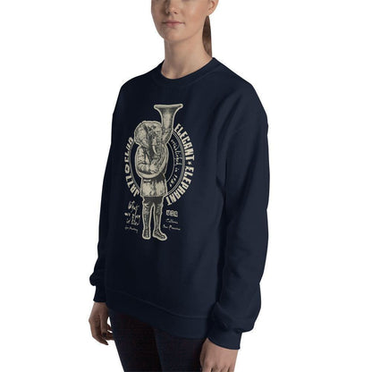 Elegant Elephant Pullover Pullover 39.99 Allrounder, angenehmes, Baumwolle, Begleiter, Club, Damen, Design, doppelnaht, Elegant, Elephant, feingesticktes, Fleece, Frau, hergestellt, Herren, hochwertige, Jazz, kalte, Kleiderschrank, kombinieren, kuschelig, lässiger, Mann, Outfit, Polyester, Pullover, Rippausschnitt, Saum, Schnitt, Tage, Trageerlebnis, Tragegefühl, vielseitig, warm, zeitloses, Ärmelbündchen JLR Design