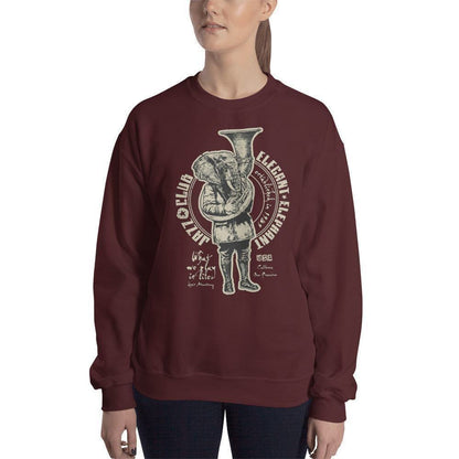 Elegant Elephant Pullover Pullover 39.99 Allrounder, angenehmes, Baumwolle, Begleiter, Club, Damen, Design, doppelnaht, Elegant, Elephant, feingesticktes, Fleece, Frau, hergestellt, Herren, hochwertige, Jazz, kalte, Kleiderschrank, kombinieren, kuschelig, lässiger, Mann, Outfit, Polyester, Pullover, Rippausschnitt, Saum, Schnitt, Tage, Trageerlebnis, Tragegefühl, vielseitig, warm, zeitloses, Ärmelbündchen JLR Design