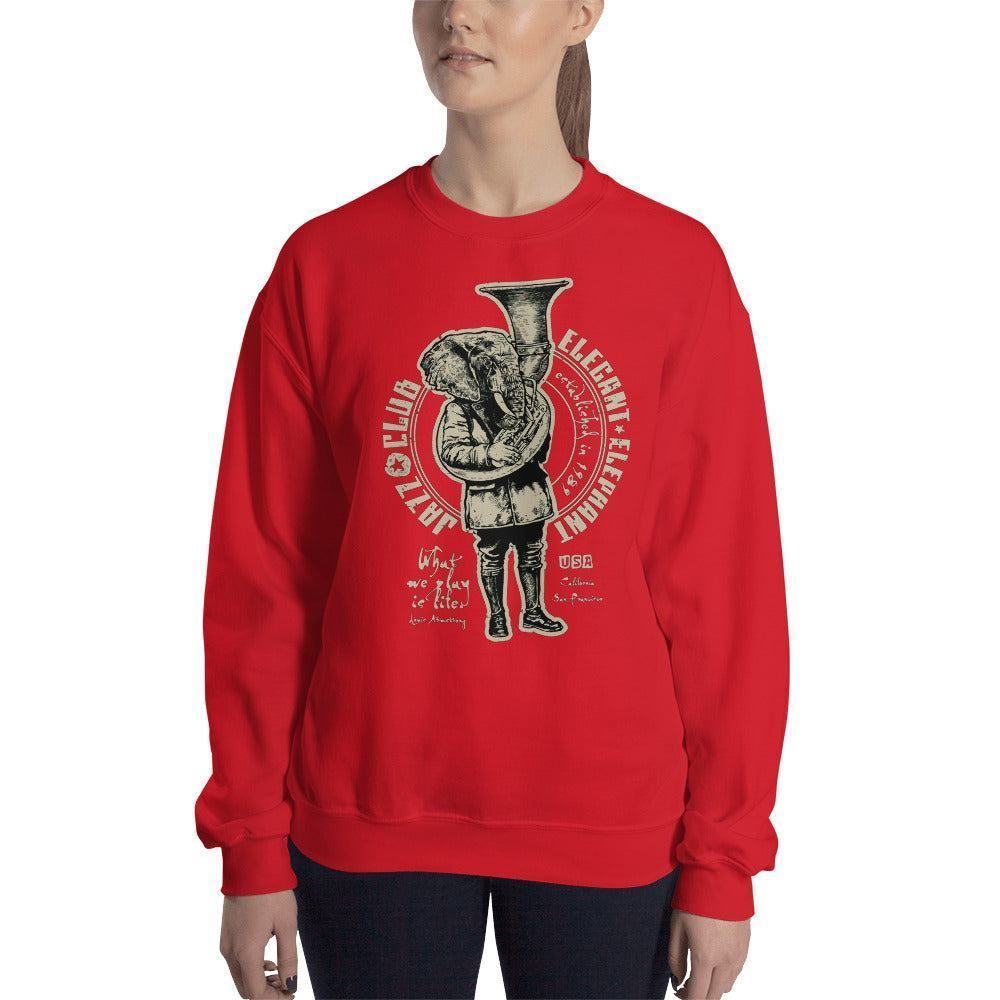 Elegant Elephant Pullover Pullover 39.99 Allrounder, angenehmes, Baumwolle, Begleiter, Club, Damen, Design, doppelnaht, Elegant, Elephant, feingesticktes, Fleece, Frau, hergestellt, Herren, hochwertige, Jazz, kalte, Kleiderschrank, kombinieren, kuschelig, lässiger, Mann, Outfit, Polyester, Pullover, Rippausschnitt, Saum, Schnitt, Tage, Trageerlebnis, Tragegefühl, vielseitig, warm, zeitloses, Ärmelbündchen JLR Design