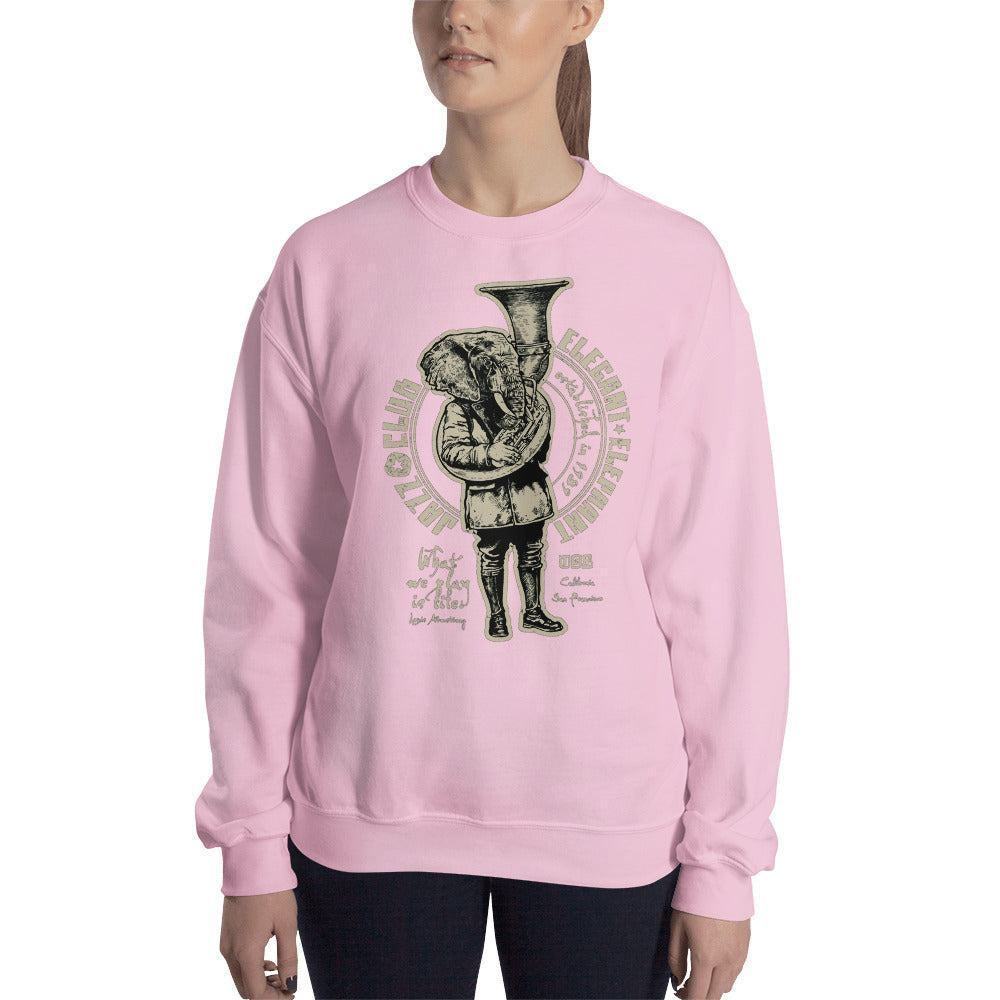 Elegant Elephant Pullover Pullover 39.99 Allrounder, angenehmes, Baumwolle, Begleiter, Club, Damen, Design, doppelnaht, Elegant, Elephant, feingesticktes, Fleece, Frau, hergestellt, Herren, hochwertige, Jazz, kalte, Kleiderschrank, kombinieren, kuschelig, lässiger, Mann, Outfit, Polyester, Pullover, Rippausschnitt, Saum, Schnitt, Tage, Trageerlebnis, Tragegefühl, vielseitig, warm, zeitloses, Ärmelbündchen JLR Design