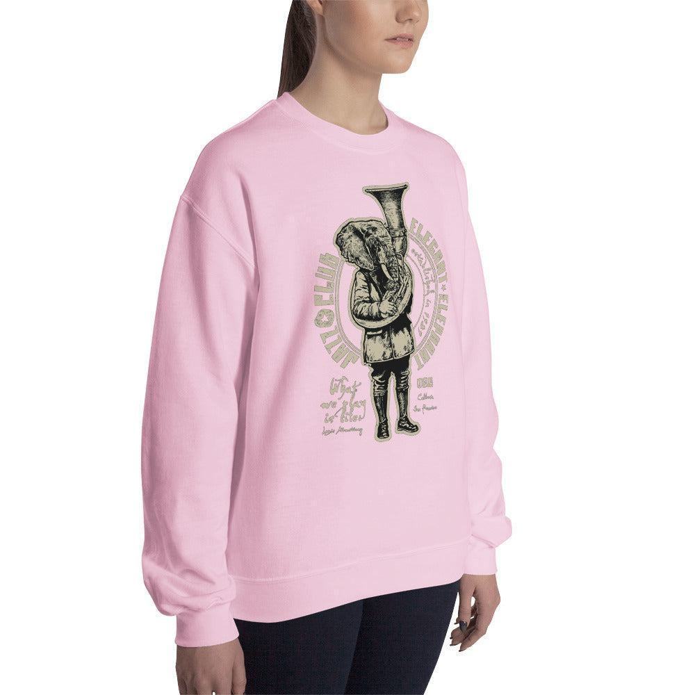 Elegant Elephant Pullover Pullover 39.99 Allrounder, angenehmes, Baumwolle, Begleiter, Club, Damen, Design, doppelnaht, Elegant, Elephant, feingesticktes, Fleece, Frau, hergestellt, Herren, hochwertige, Jazz, kalte, Kleiderschrank, kombinieren, kuschelig, lässiger, Mann, Outfit, Polyester, Pullover, Rippausschnitt, Saum, Schnitt, Tage, Trageerlebnis, Tragegefühl, vielseitig, warm, zeitloses, Ärmelbündchen JLR Design