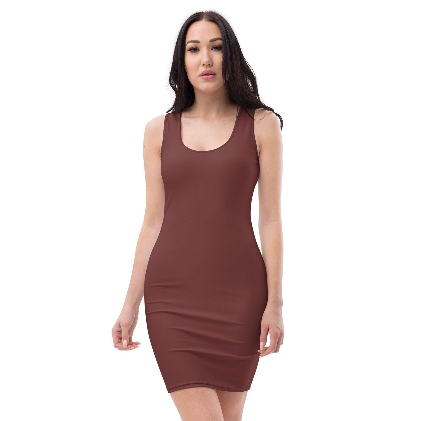 Enganliegendes Auburn Kleid -- Enganliegendes Auburn Kleid - undefined Kleid | JLR Design