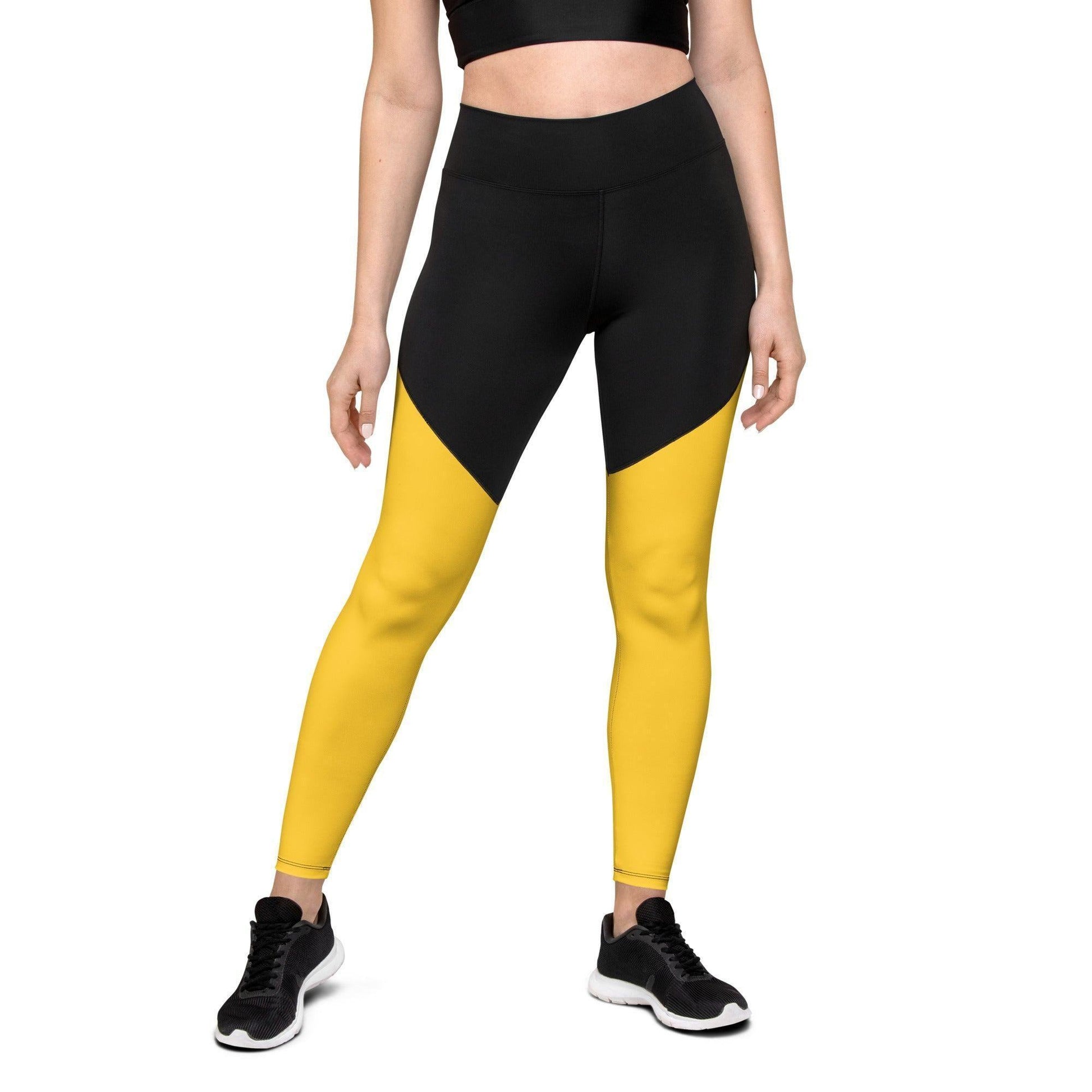 Gelbe Damen Sport Leggings Sport Leggings 57.99 Activewear, atmungsaktiv, auffällig, Bewegungsfreiheit, blickdicht, Damen, Design, Elastan, eng, Fashion, Feuchtigkeit, Figur, Fitnessstudio, funktional, gelb, Gym, Gürtel, Leggings, Mode, Natur, OEKOTEX100, Passform, Polyamid, Polyester, praktisch, Qualität, Schweiß, Sport, Stoff, Style, Taille, Tasche, UPF50, verdichteter, weibliche, yellow, Yoga JLR Design