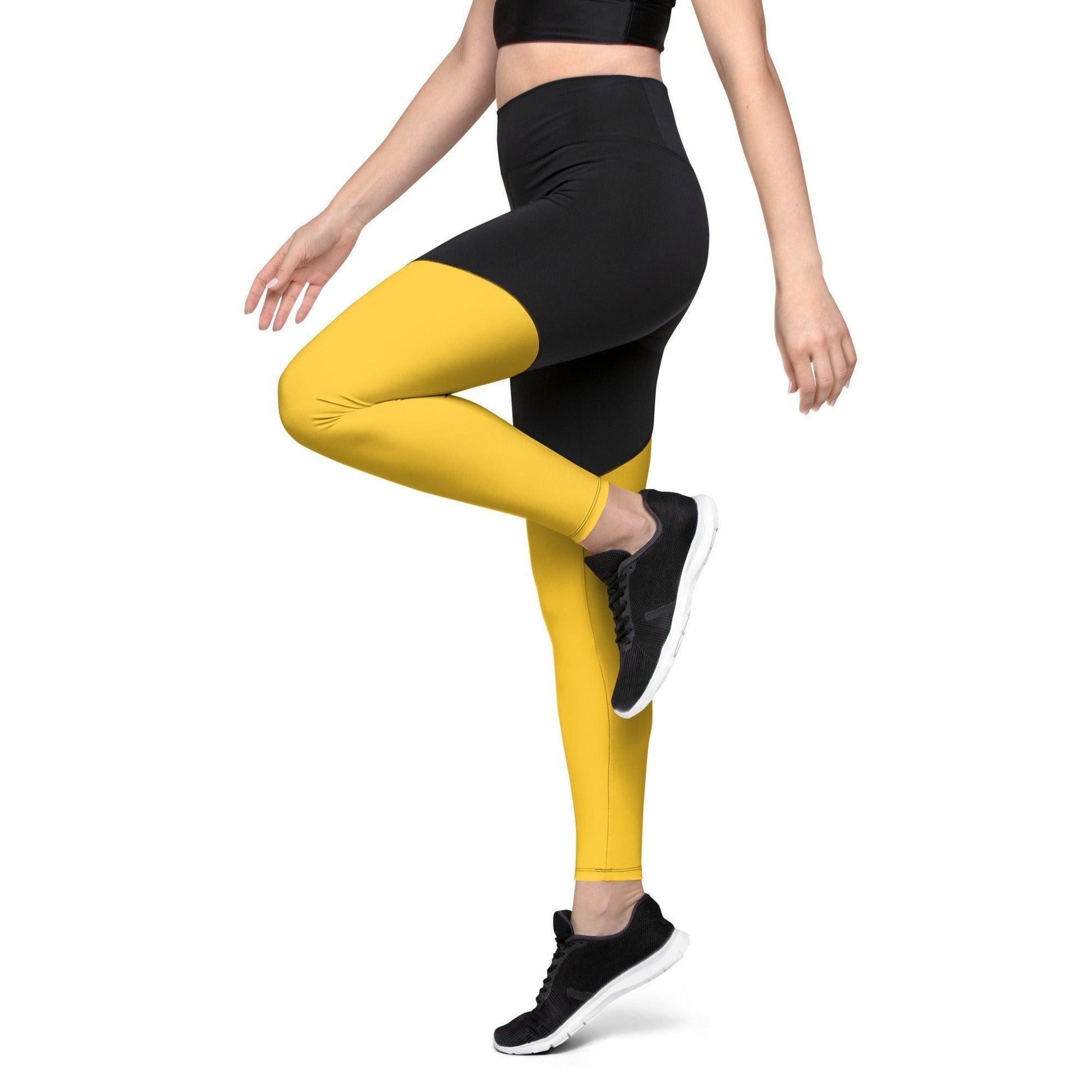 Gelbe Damen Sport Leggings Sport Leggings 57.99 Activewear, atmungsaktiv, auffällig, Bewegungsfreiheit, blickdicht, Damen, Design, Elastan, eng, Fashion, Feuchtigkeit, Figur, Fitnessstudio, funktional, gelb, Gym, Gürtel, Leggings, Mode, Natur, OEKOTEX100, Passform, Polyamid, Polyester, praktisch, Qualität, Schweiß, Sport, Stoff, Style, Taille, Tasche, UPF50, verdichteter, weibliche, yellow, Yoga JLR Design