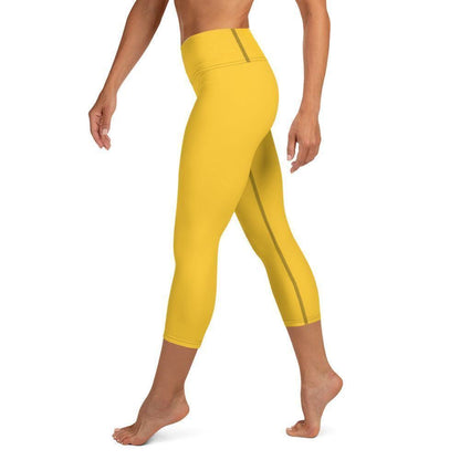 Gelbe Damen Yoga Capri Leggings Yoga Capri Leggings 49.99 Bewebungsfreiheit, Bewegung, Bund, Capri, Damen, Design, einfarbig, Elastan, Fashion, Fitness, Fitnessstudio, Flacher, gelb, Gummizug, Gym, hochwertig, Körper, Leggings, Material, Mode, Polyester, Saum, Session, Sport, Streetwear, Style, USF50, Vier-Wege-Stretch, Wadenlang, yellow, Yoga JLR Design