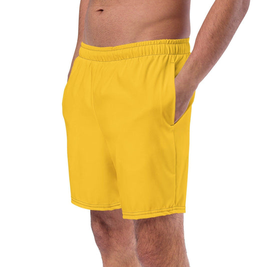 Gelbe Herren Badehose Badehose 59.99 Badehose, Badevergnügen, einfarbig, Elastan, gelb, Herren, Hüftband, Innenfutter, Komfort, Kordelzug, Mann, Männer, Passform, Polyester, Pool, recycelt, Scheuerschutz, See, trocknend, yellow JLR Design