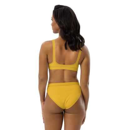 Gelber High Waist Bikini Bikini 49.99 Bikini, Design, einfarbig, Einlagen, Elastan, Fashion, gelb, GRS, High, Mode, Passform, Polyester, Style, UPF50, Waist, yellow, zweilagig, zweitilig, Ökotex JLR Design