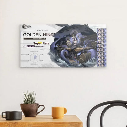 azur-lane-poster-charakter-golden-hind-poster-jlr-design-50321 - JLR Design