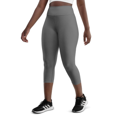 Graue Damen Yoga Capri Leggings Yoga Capri Leggings 49.99 Bewebungsfreiheit, Bewegung, Bund, Capri, Damen, Design, einfarbig, Elastan, Fashion, Fitness, Fitnessstudio, Flacher, grau, grey, Gummizug, Gym, hochwertig, Körper, Leggings, Material, Mode, Polyester, Saum, Session, Sport, Streetwear, Style, USF50, Vier-Wege-Stretch, Wadenlang, Yoga JLR Design