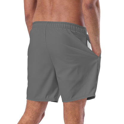 Graue Herren Badehose Badehose 59.99 Badehose, Badevergnügen, einfarbig, Elastan, grau, grey, Herren, Hüftband, Innenfutter, Komfort, Kordelzug, Mann, Männer, Passform, Polyester, Pool, recycelt, Scheuerschutz, See, trocknend JLR Design