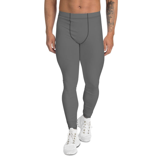 Graue Herren Leggings Leggings 54.99 aktiv, anliegend, atmungsaktiv, bequem, Bewegungsfreiheit, Bund, dehnbahr, Design, einfarbig, Elastan, Fashion, Fitness, funktional, grau, grey, Herrenleggings, Laufen, Leggings, Mann, modebewusst, Passform, Polyester, Sport, Sportbekleidung, Style, Tragegefühl, Training, USF50+, Yoga JLR Design