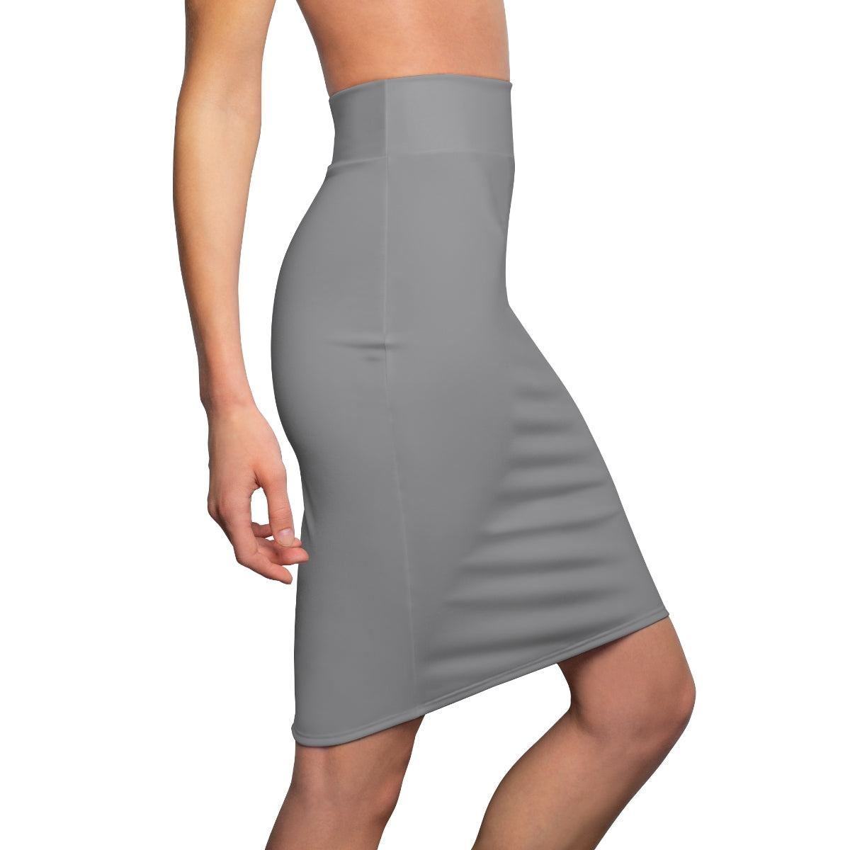 Grauer Bleistiftrock Bleistiftrock 54.99 Bleistiftrock, eng, figurbetont, Grau, Pencil, Skirt JLR Design