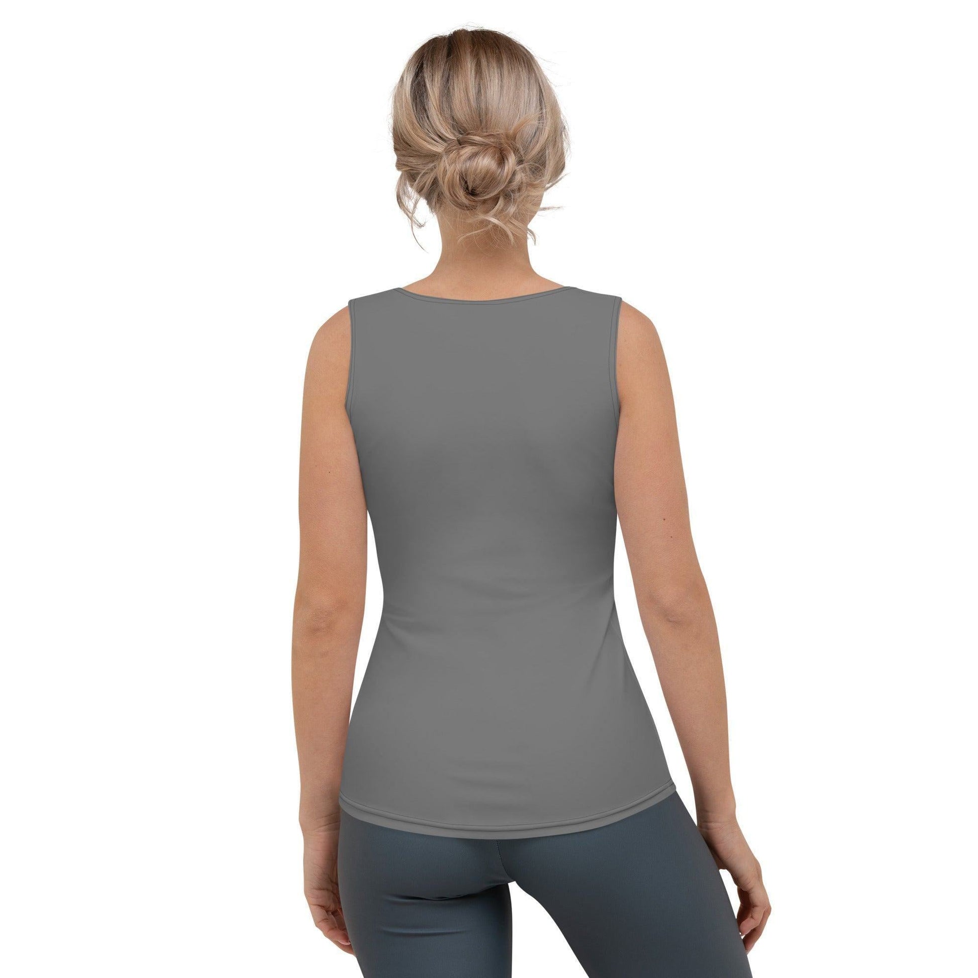 Graues Damen Tank Top Tank Top 39.99 aktiv, angenehmes, atmungsaktiv, Ausschnitt, betont, Bewegungsfreiheit, breite, Damen, Elastan, enganliegend, Farben, Fashion, Figur, Fitness, Frauen, grau, grey, Gym, Look, Mikrofasergarn, Mode, Muscle, Musthave, Outfit, Polyester, Sommer, Style, Tank, Top, Tragegefühl, Training, Träger, verschiedene JLR Design