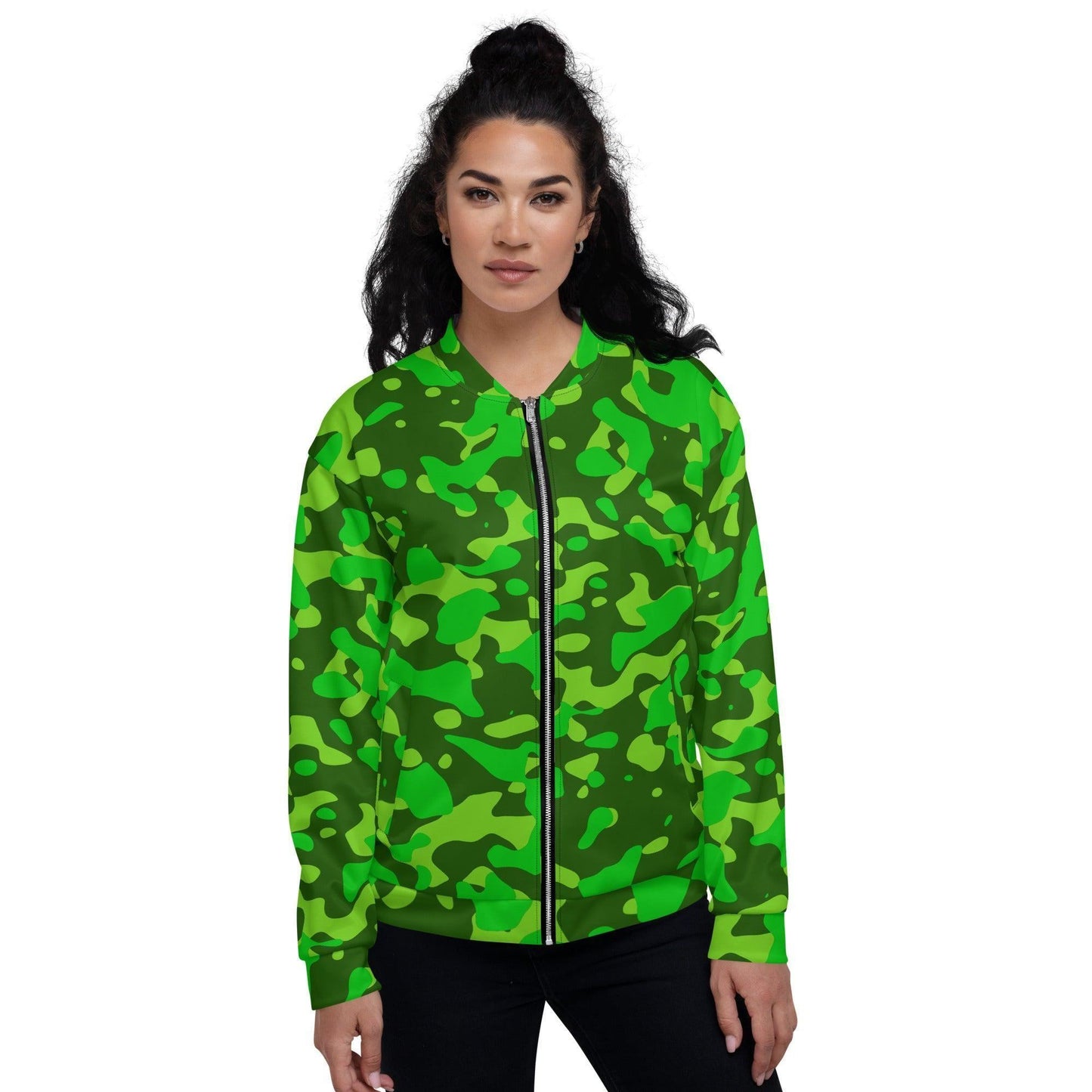 Green Camouflage Bomberjacke Bomberjacke 79.99 abgesetzte, Begleiter, Bomberjacke, Camo, Camouflage, casual, Damen, elastische, Fleece, Frau, gebürstetem, green, grün, Have, Herren, Innenseite, Kleidungsstück, lime, Mann, Must, Nackenband, Outfit, Passform, Pattern, Polyester, praktisch, Reißverschluss, robustes, Silbener, stilvoll, Stoff, streetwear, Taille, Tarnmuster, Taschen, Unisex, vielseitiger, YKK, Überwendlichnähte JLR Design