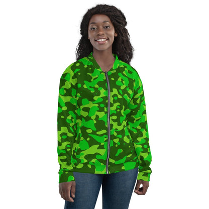 Green Camouflage Bomberjacke Bomberjacke 79.99 abgesetzte, Begleiter, Bomberjacke, Camo, Camouflage, casual, Damen, elastische, Fleece, Frau, gebürstetem, green, grün, Have, Herren, Innenseite, Kleidungsstück, lime, Mann, Must, Nackenband, Outfit, Passform, Pattern, Polyester, praktisch, Reißverschluss, robustes, Silbener, stilvoll, Stoff, streetwear, Taille, Tarnmuster, Taschen, Unisex, vielseitiger, YKK, Überwendlichnähte JLR Design