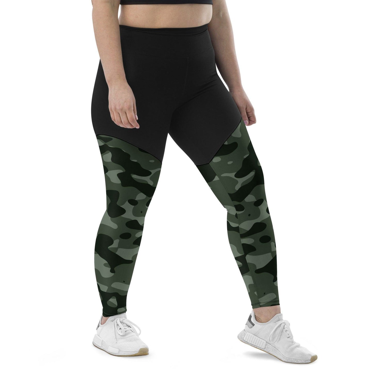 Green Camouflage Damen Sport Leggings Sport Leggings 62.99 Activewear, atmungsaktiv, auffällig, Bewegungsfreiheit, blickdicht, Camo, Camouflage, Damen, Design, Elastan, eng, Fashion, Feuchtigkeit, Figur, Fitnessstudio, funktional, green, grün, Gym, Gürtel, Leggings, Mode, Muster, Natur, OEKOTEX100, Passform, Polyamid, Polyester, praktisch, Qualität, Schweiß, Sport, Stoff, Style, Taille, Tarnfarbe, Tarnmuster, Tasche, UPF50, verdichteter, weibliche, Yoga JLR Design