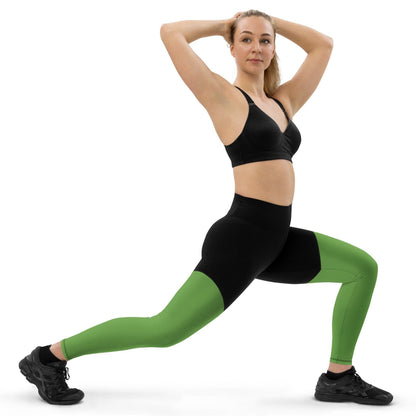 Grüne Damen Sport Leggings Sport Leggings 57.99 Activewear, atmungsaktiv, auffällig, Bewegungsfreiheit, blickdicht, Damen, Design, Elastan, eng, Fashion, Feuchtigkeit, Figur, Fitnessstudio, funktional, green, grüne, Gym, Gürtel, Leggings, Mode, Natur, OEKOTEX100, Passform, Polyamid, Polyester, praktisch, Qualität, Schweiß, Sport, Stoff, Style, Taille, Tasche, UPF50, verdichteter, weibliche, Yoga JLR Design