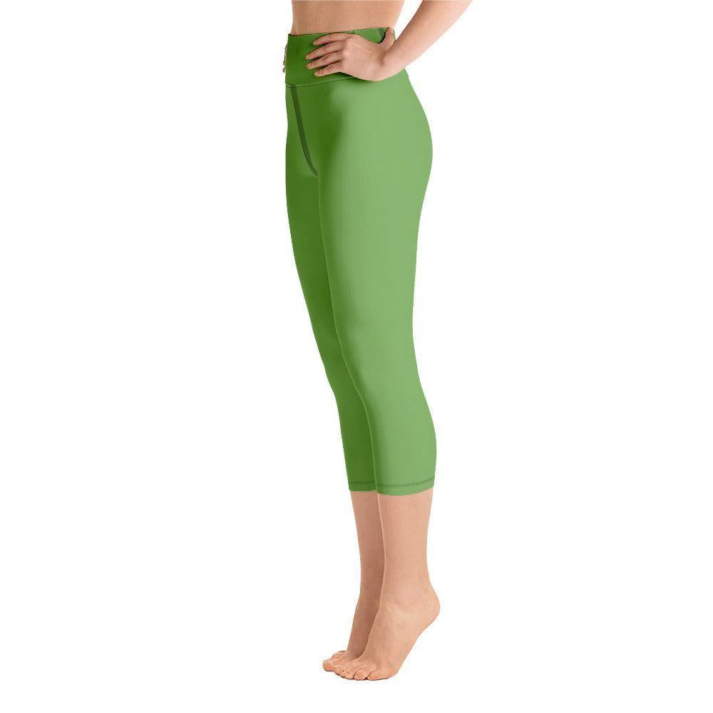 Grüne Damen Yoga Capri Leggings Yoga Capri Leggings 49.99 Bewebungsfreiheit, Bewegung, Bund, Capri, Damen, Design, einfarbig, Elastan, Fashion, Fitness, Fitnessstudio, Flacher, green, grün, Gummizug, Gym, hochwertig, Körper, Leggings, Material, Mode, Polyester, Saum, Session, Sport, Streetwear, Style, USF50, Vier-Wege-Stretch, Wadenlang, Yoga JLR Design