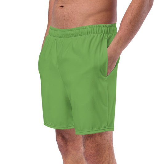 Grüne Herren Badehose Badehose 59.99 Badehose, Badevergnügen, einfarbig, Elastan, green, grün, Herren, Hüftband, Innenfutter, Komfort, Kordelzug, Mann, Männer, Passform, Polyester, Pool, recycelt, Scheuerschutz, See, trocknend JLR Design