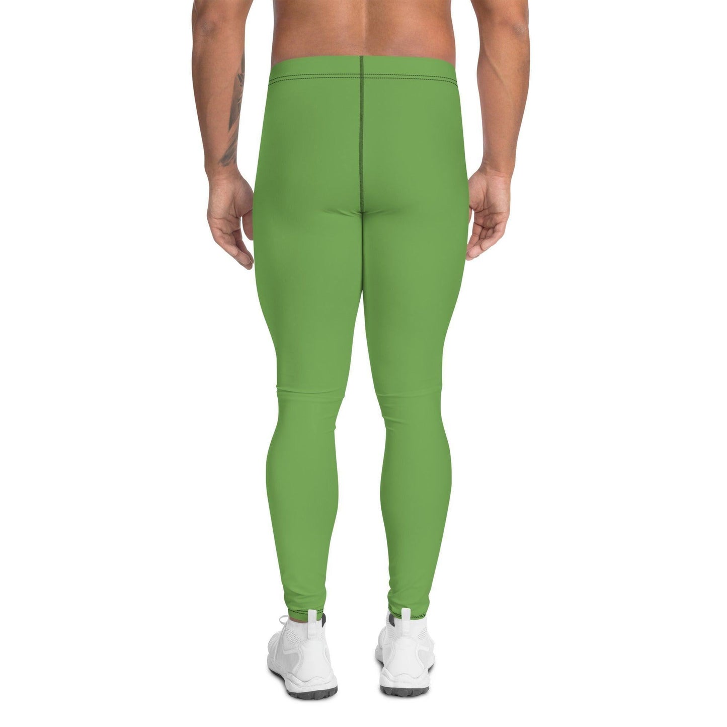 Grüne Herren Leggings Leggings 54.99 aktiv, anliegend, atmungsaktiv, bequem, Bewegungsfreiheit, Bund, dehnbahr, Design, einfarbig, Elastan, Fashion, Fitness, funktional, green, grün, Herrenleggings, Laufen, Leggings, Mann, modebewusst, Passform, Polyester, Sport, Sportbekleidung, Style, Tragegefühl, Training, USF50+, Yoga JLR Design