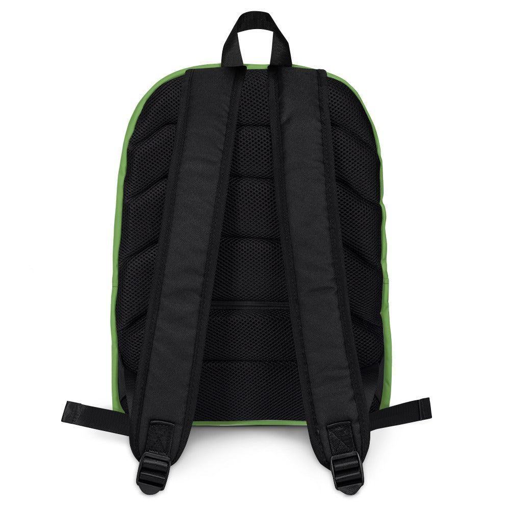 Grüner mittelgroßer Rucksack Rucksack 59.99 15l, 20kg, Backpack, einfarbig, Fach, Freizeit, gepolstert, green, grün, Innenfutter, Innentasche, Laptop, mittelgroß, Netzstoff, Platz, Polyester, Rucksack, Schule, Schulrucksack, Seidiges, seperates, Tasche, Transport, Vordertasche, wasserabweisend, Wertsachen JLR Design