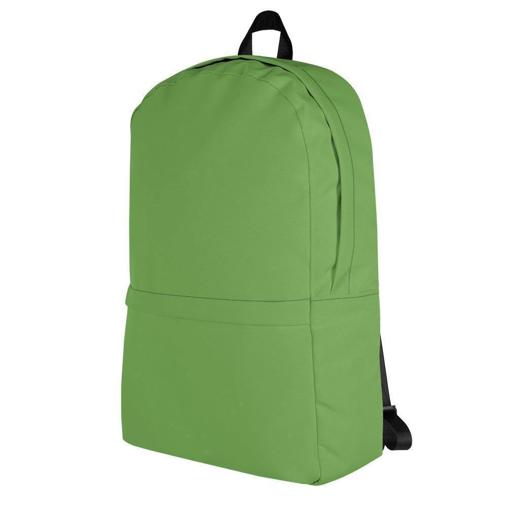 Grüner mittelgroßer Rucksack Rucksack 59.99 15l, 20kg, Backpack, einfarbig, Fach, Freizeit, gepolstert, green, grün, Innenfutter, Innentasche, Laptop, mittelgroß, Netzstoff, Platz, Polyester, Rucksack, Schule, Schulrucksack, Seidiges, seperates, Tasche, Transport, Vordertasche, wasserabweisend, Wertsachen JLR Design