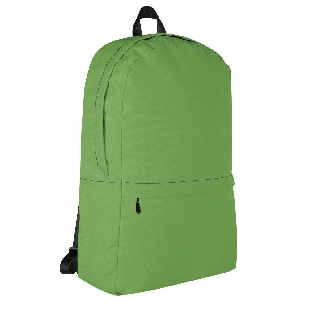 Grüner mittelgroßer Rucksack Rucksack 59.99 15l, 20kg, Backpack, einfarbig, Fach, Freizeit, gepolstert, green, grün, Innenfutter, Innentasche, Laptop, mittelgroß, Netzstoff, Platz, Polyester, Rucksack, Schule, Schulrucksack, Seidiges, seperates, Tasche, Transport, Vordertasche, wasserabweisend, Wertsachen JLR Design