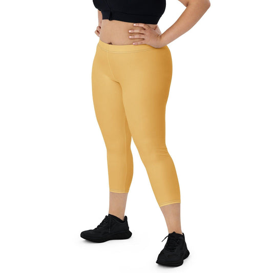 Harvest Gold Damen Capri Leggings Capri Leggings 49.99 Alltag, bequem, Capri, Damen, Design, einfarbig, Elastan, enganliegend, entspannen, Gold, Harvest, Leggings, Mikrofasergarn, Mode, modisch, Outdoor, Passform, Polyester, Sport, Stil, Style, USF50, verkürzt, vielseitig, Vier-Wege-Stretch JLR Design