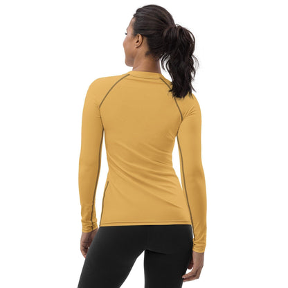 Harvest Gold Damen Rash Guard Rash Guard 54.99 4-Wege, Atmungsaktiv, Badebekleidung, bequem, einfarbig, Elastan, Feminin, Flachnaht, Gold, Guard, Harvest, Hautschutz, Kompression, Langarm, Langarmshirt, Männermode, Outdoor, Polyester, Rash, Sand, Schwimmen, Sonnenschutz, Sportbekleidung, Strandmode, Stretchstoff, Surfen, trocknend, Wassersport, Wind JLR Design