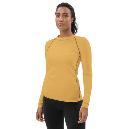 Harvest Gold Damen Rash Guard Rash Guard 54.99 4-Wege, Atmungsaktiv, Badebekleidung, bequem, einfarbig, Elastan, Feminin, Flachnaht, Gold, Guard, Harvest, Hautschutz, Kompression, Langarm, Langarmshirt, Männermode, Outdoor, Polyester, Rash, Sand, Schwimmen, Sonnenschutz, Sportbekleidung, Strandmode, Stretchstoff, Surfen, trocknend, Wassersport, Wind JLR Design