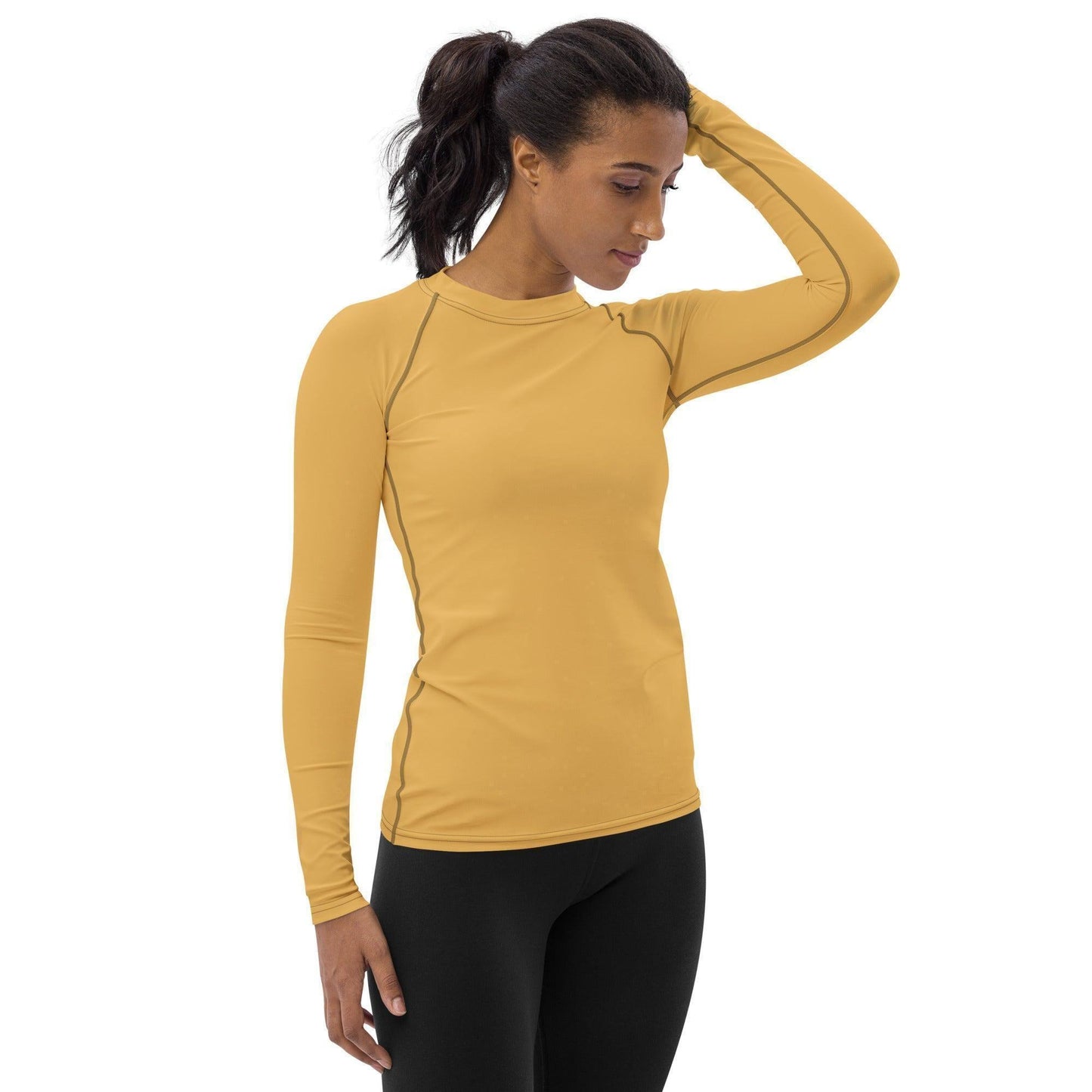 Harvest Gold Damen Rash Guard Rash Guard 54.99 4-Wege, Atmungsaktiv, Badebekleidung, bequem, einfarbig, Elastan, Feminin, Flachnaht, Gold, Guard, Harvest, Hautschutz, Kompression, Langarm, Langarmshirt, Männermode, Outdoor, Polyester, Rash, Sand, Schwimmen, Sonnenschutz, Sportbekleidung, Strandmode, Stretchstoff, Surfen, trocknend, Wassersport, Wind JLR Design