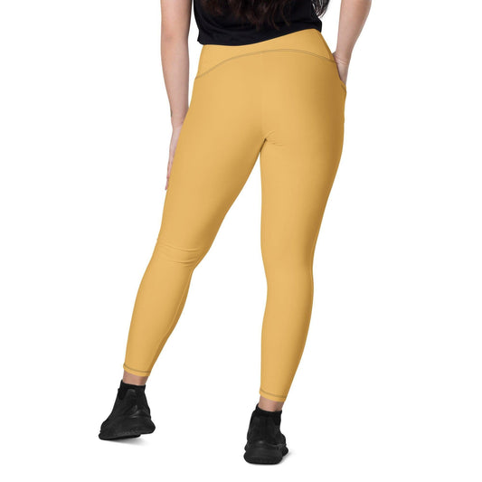 Harvest Gold Damen V-Bund Leggings mit Taschen V-Bund Leggings 59.99 1 Tasche auf jeder Seite, atmungsaktives Material, Damen, Design, einfarbig, Elastan, Fashion, Gold, Harvest, Hoch tailliert, hoher Tragekomfort, Komfort, Mode, OEKOTEX100, Outfit, Polyester, schmeichelhafter Schnitt, Style, UPF50, V-Bund Leggings JLR Design