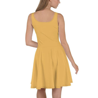 Harvest Gold Skater Kleid Skater Kleid 56.99 ausgestellt, ausgestellter, Dame, Damen, einfarbig, Elastan, Frau, Frauen, Freizeit, Glatter, gold, Harvest, Kleid, Mitte, mittellanger, Muster, Nähte, Overlock, Pattern, Polyester, Rock, Saum, schmeichelhaft, Skater, Sport, Stoff, trendy, Weiblich, wühlfühlend, Überdeck JLR Design