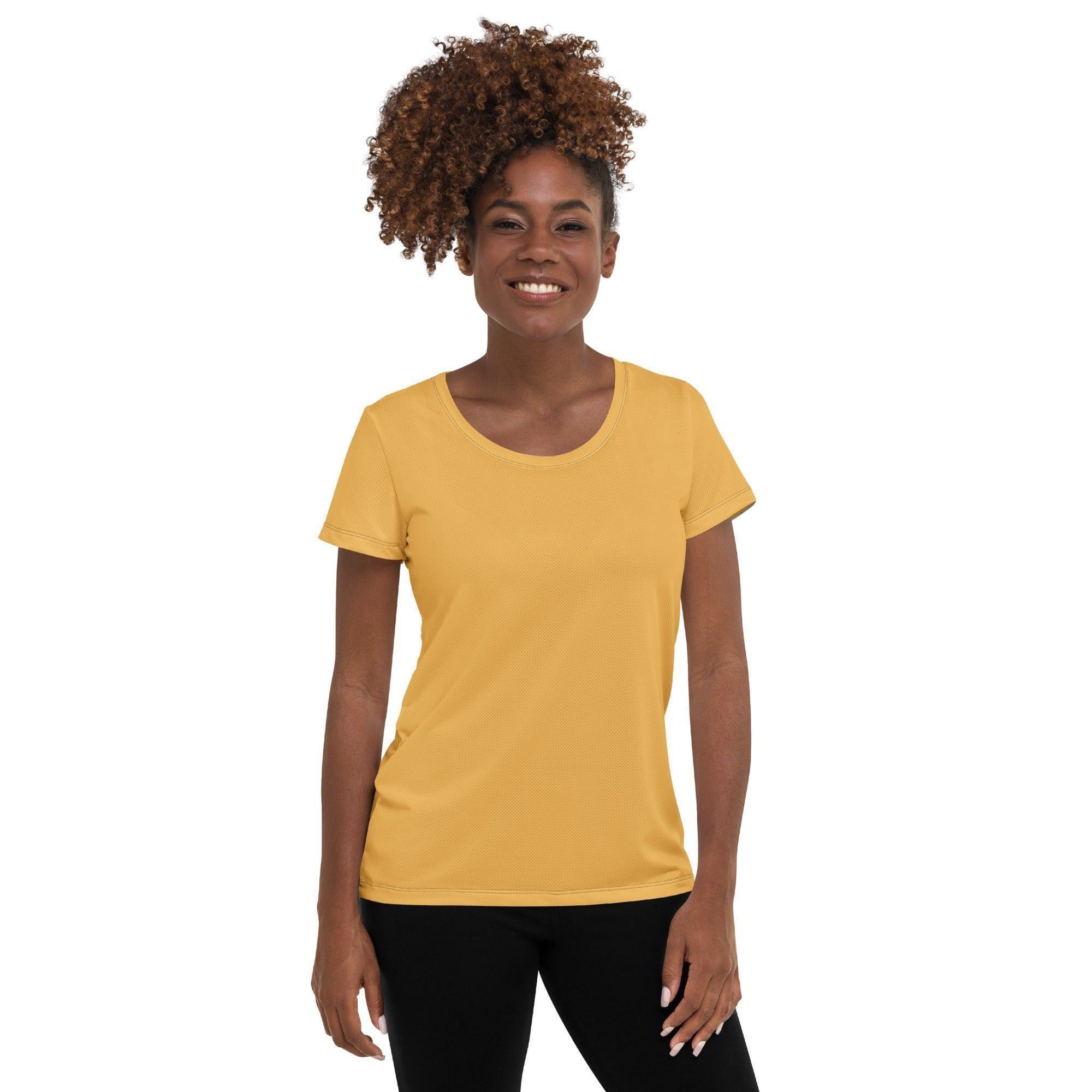 Harvest Gold Sport T-Shirt für Damen -- Harvest Gold Sport T-Shirt für Damen - XS Sport T-Shirt | JLR Design