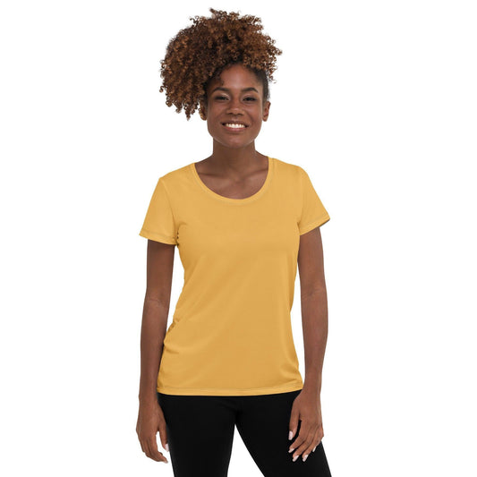 Harvest Gold Sport T-Shirt für Damen Sport T-Shirt JLR Design