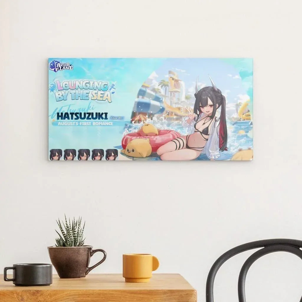 azur-lane-poster-lounging-by-the-sea-hatsuzuki-poster-jlr-design-28487 - JLR Design