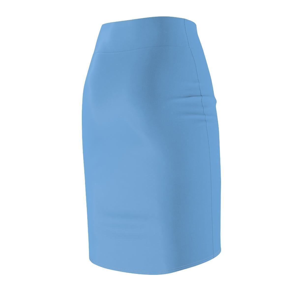 Hellblauer Bleistiftrock Bleistiftrock 54.99 Bleistiftrock, eng, enganliegend, figurbetont, Pencil, sexy, Skirt JLR Design