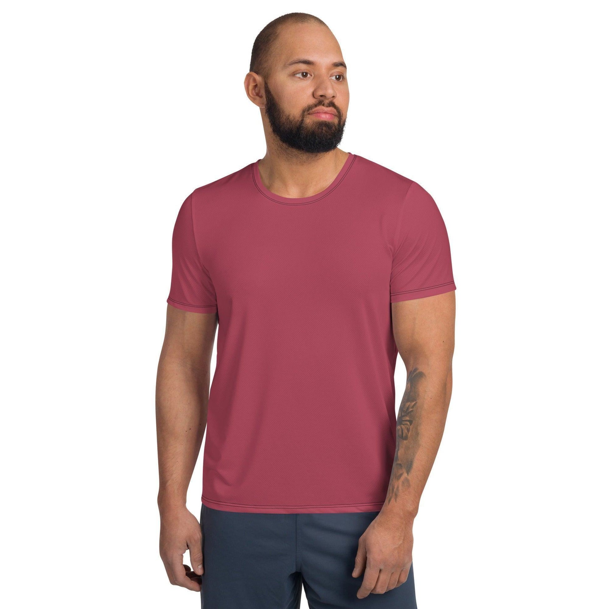 Hippie Pink Sport T-Shirt für Herren -- Hippie Pink Sport T-Shirt für Herren - XS Sport T-Shirt | JLR Design