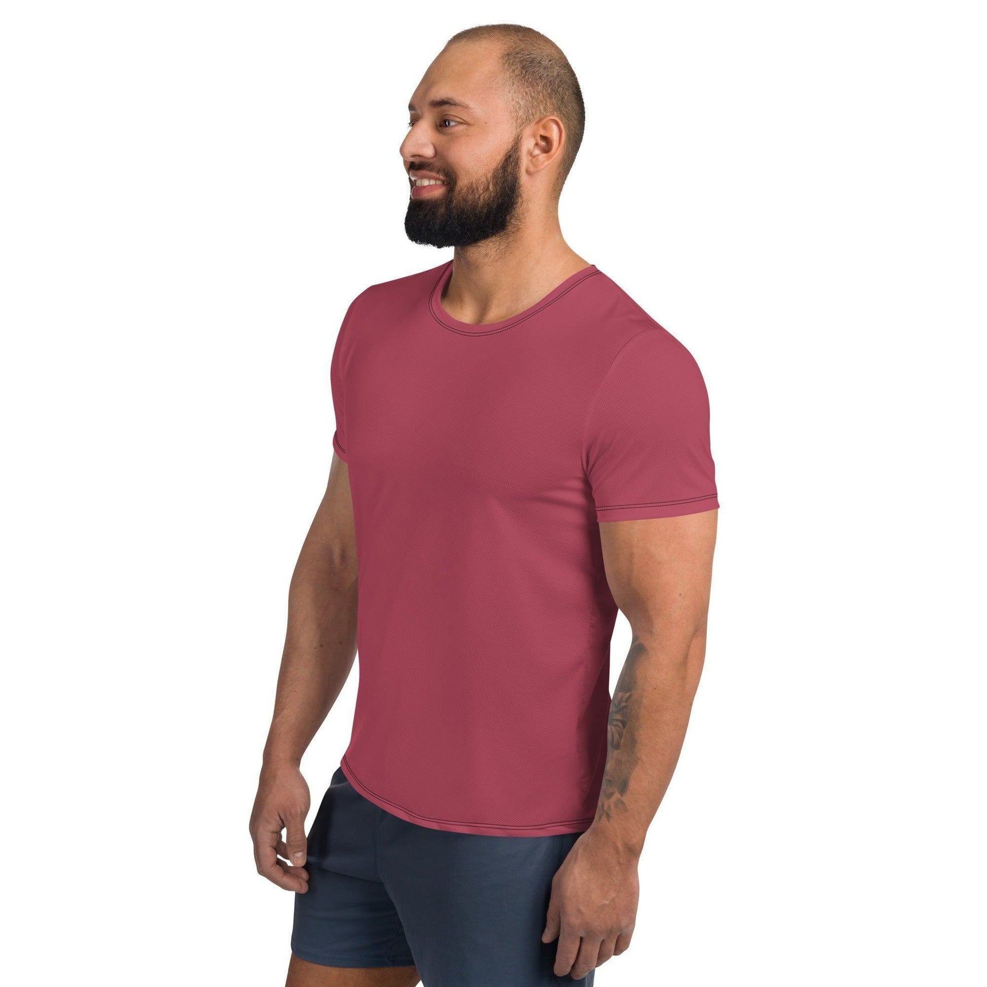 Hippie Pink Sport T-Shirt für Herren -- Hippie Pink Sport T-Shirt für Herren - XS Sport T-Shirt | JLR Design